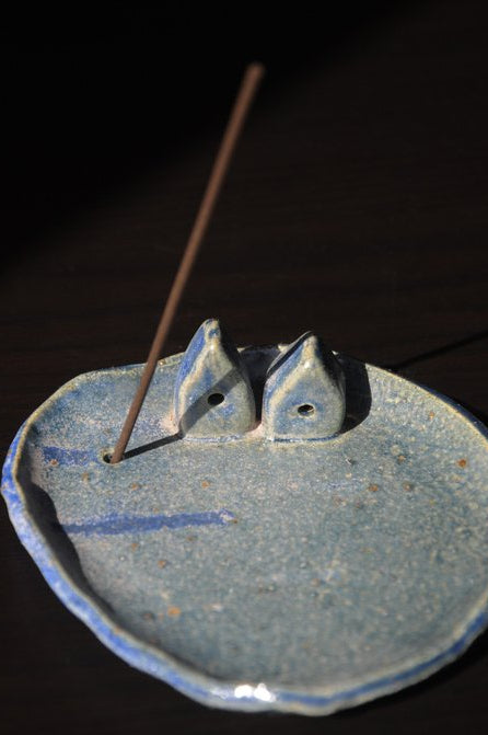 花樹與小屋|置物小碟|線香碟