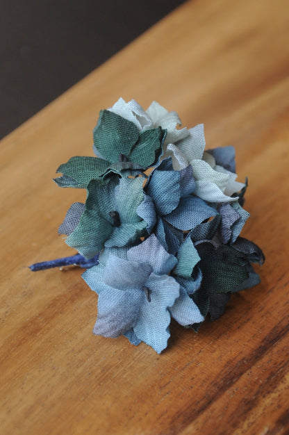 繡球花心口針班