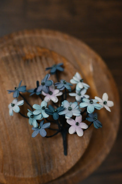 琉璃｜瑠璃茉莉心口針