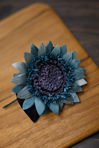 琉璃｜向日葵心口針