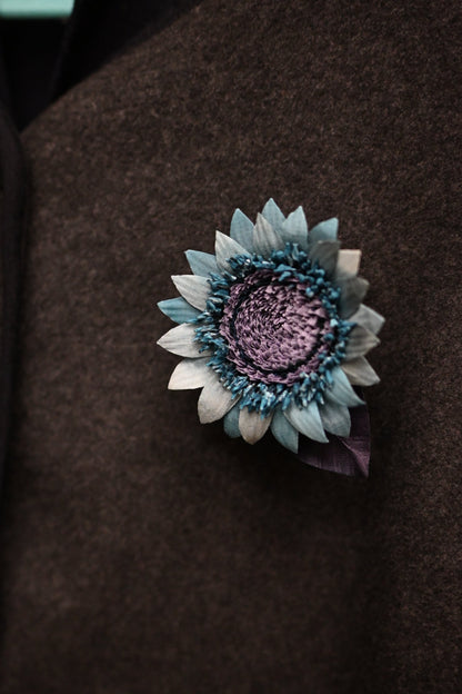 琉璃｜向日葵心口針