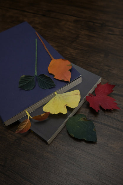一葉書籤｜紅葉
