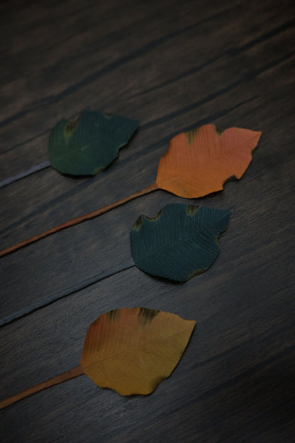 一葉書籤｜葉子