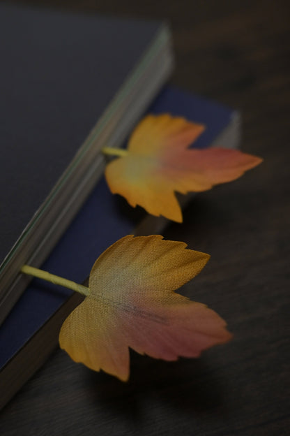 一葉書籤｜葡萄葉