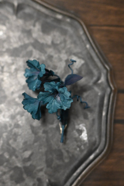 琉璃｜牽牛花心口針