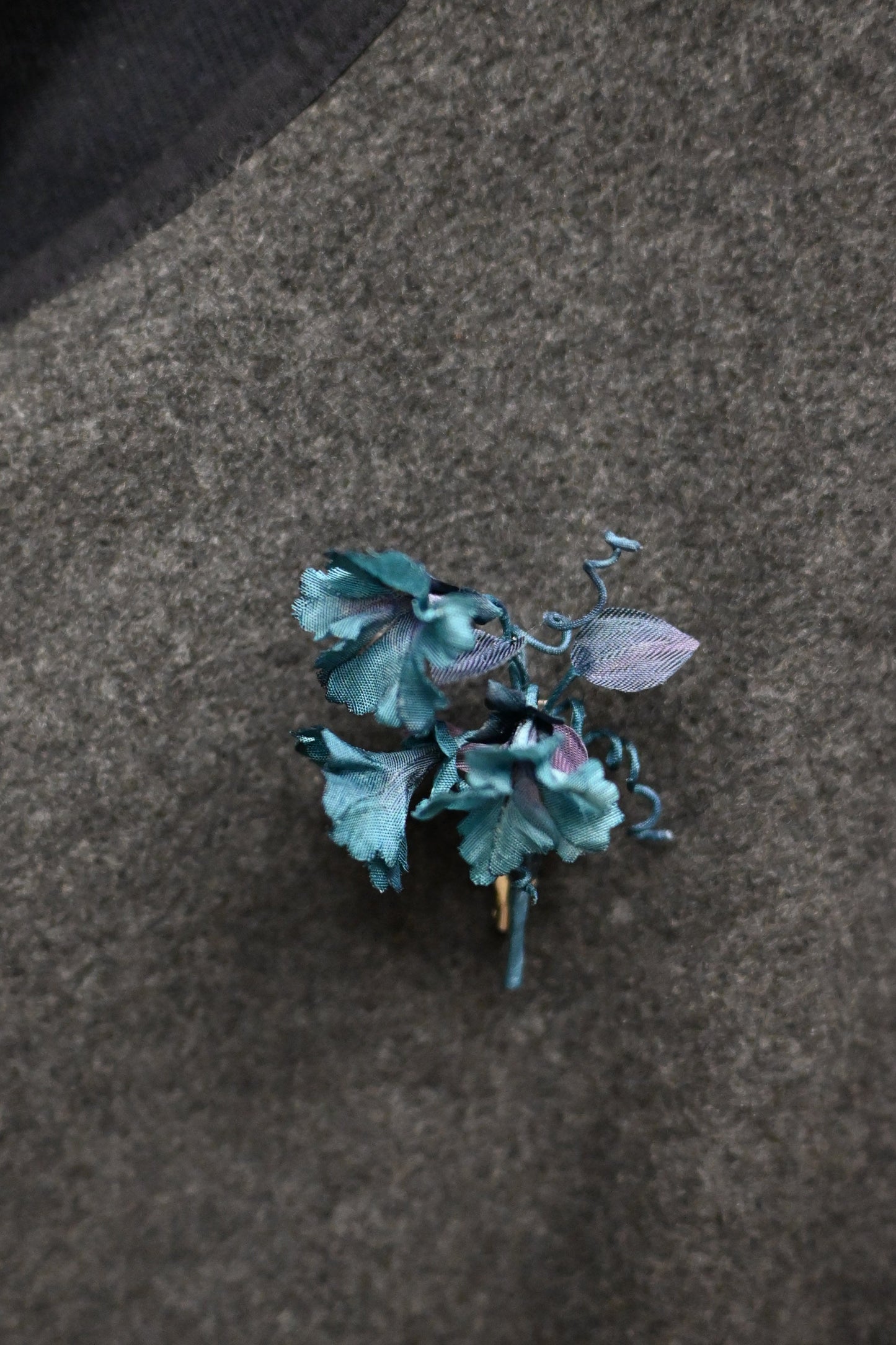 琉璃｜牽牛花心口針