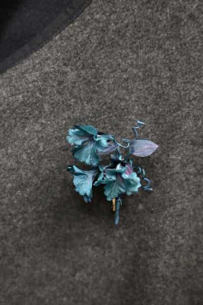 琉璃｜牽牛花心口針