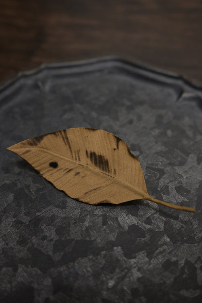 天然染｜葉子心口針