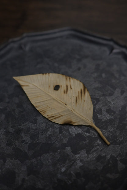 天然染｜葉子心口針