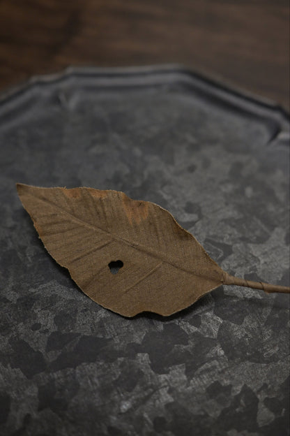 天然染｜葉子心口針