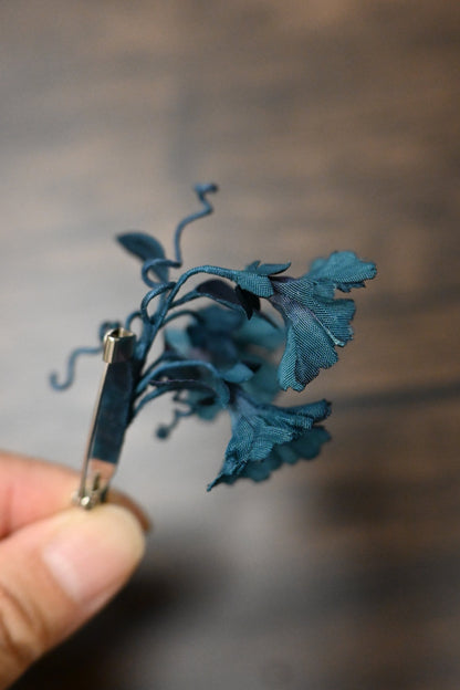 琉璃｜牽牛花心口針