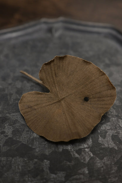 天然染｜荷葉心口針