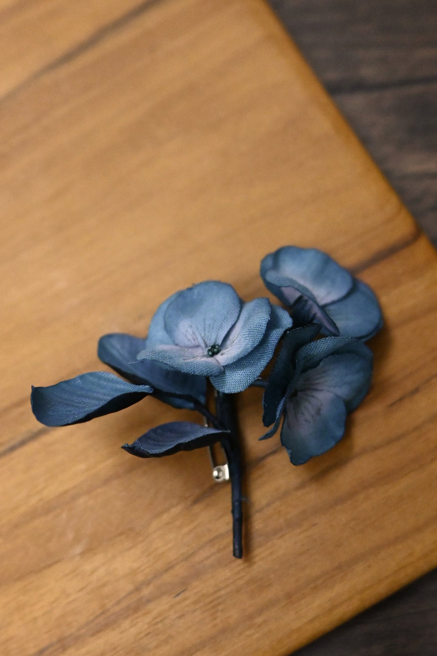 琉璃｜三色堇心口針