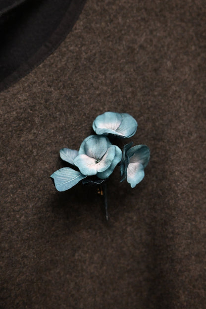 琉璃｜三色堇心口針