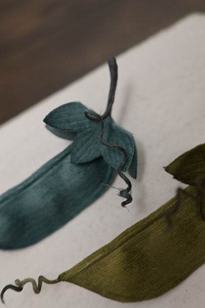 荷蘭豆｜心口針