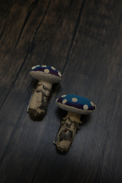 毒蠅傘｜藍色小毒菇｜心口針