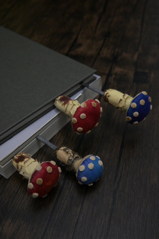 毒蠅傘書籤｜荒廢書本會長菇