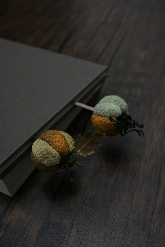 小南瓜書籤｜荒廢書本會長瓜