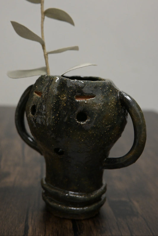 跳舞的土偶｜埴輪花瓶