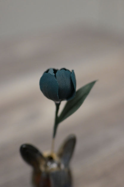 百花形染｜鬱金香心口針