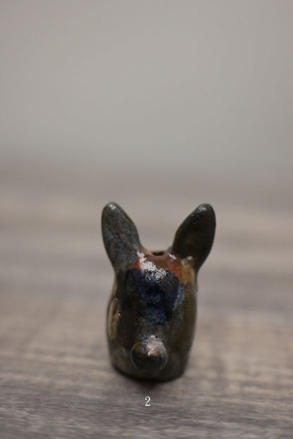 兔陶器｜兔子小花瓶 / 線香座