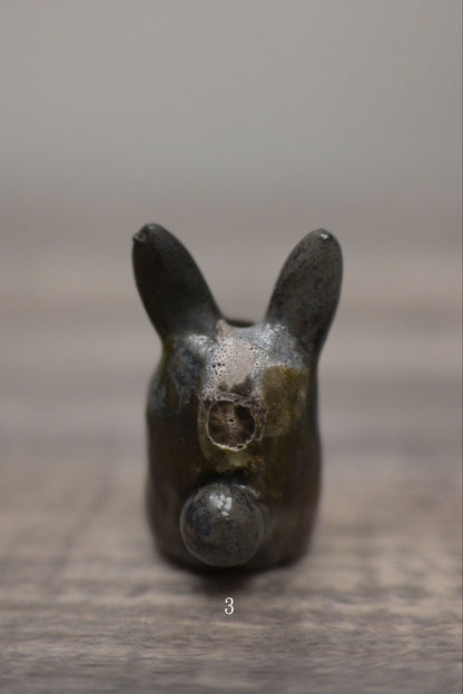 兔陶器｜兔子小花瓶 / 線香座