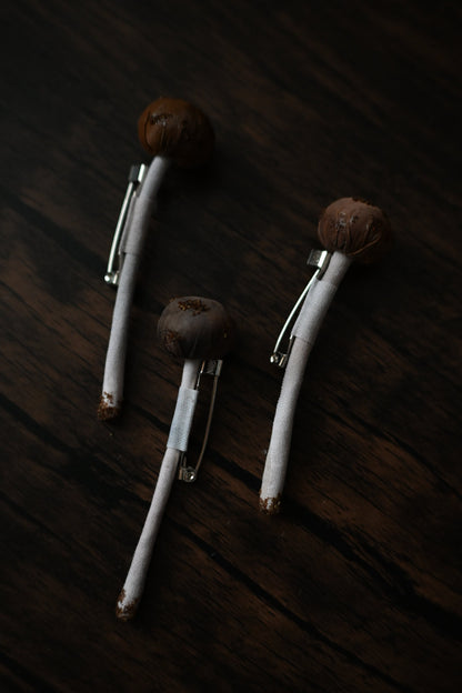 森林小啡菇｜心口針