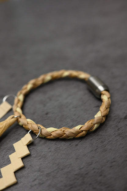 台灣藺草注連繩｜手環