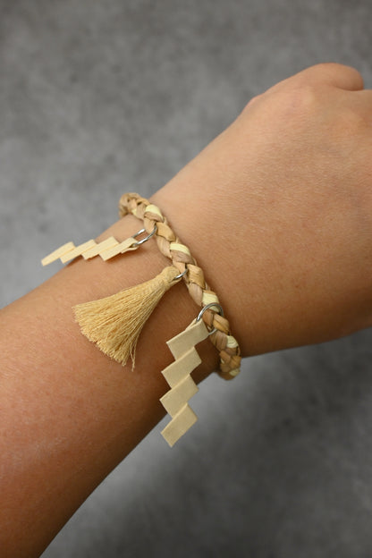 台灣藺草注連繩｜手環