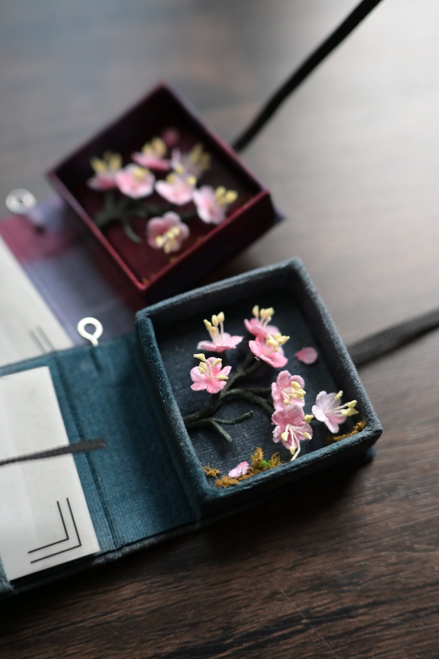 花圖鑑豆本｜櫻花篇