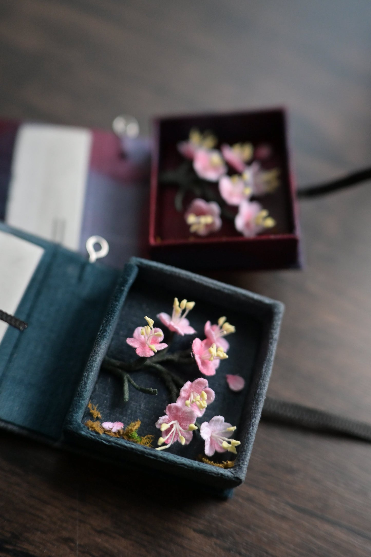 花圖鑑豆本｜櫻花篇