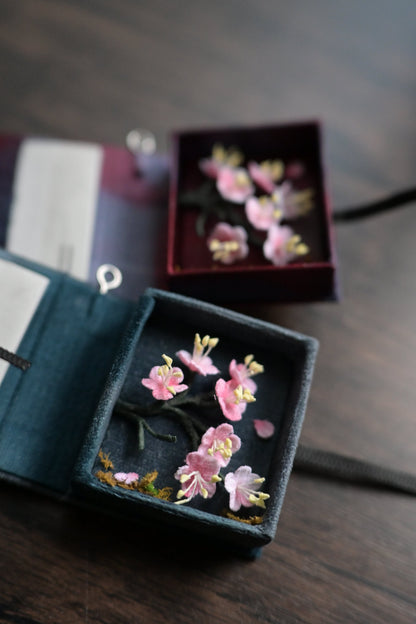 花圖鑑豆本｜櫻花篇