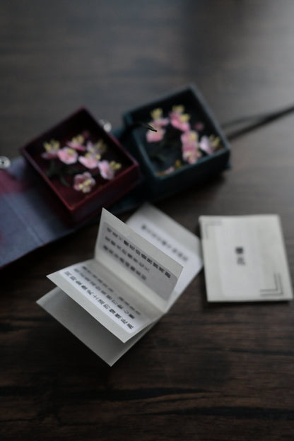 花圖鑑豆本｜櫻花篇