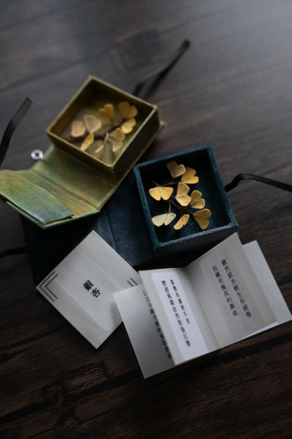 花圖鑑豆本｜銀杏篇