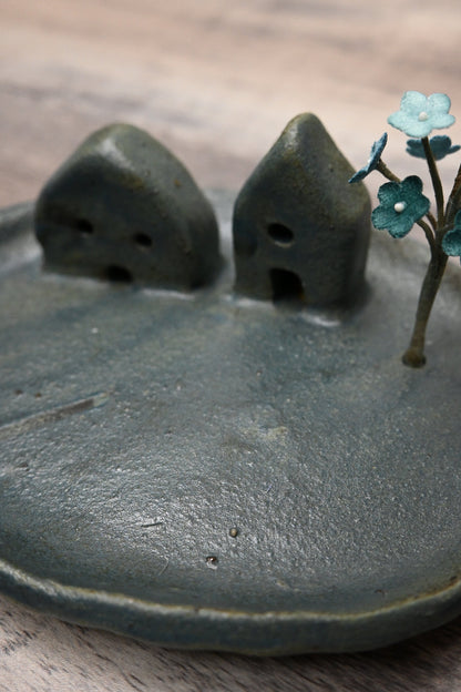 花樹與大屋｜置物小碟｜線香碟