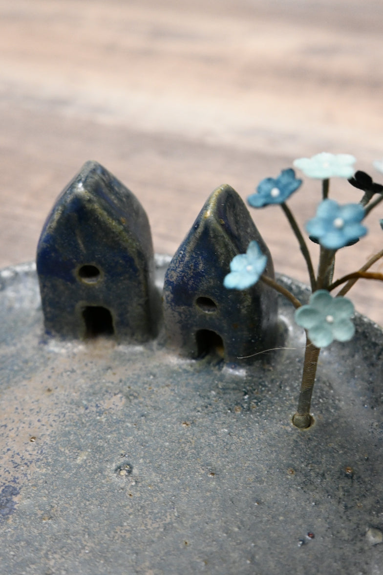 花樹與兩間屋｜置物小碟｜線香碟