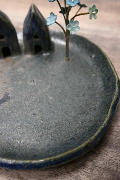 花樹與兩間屋｜置物小碟｜線香碟