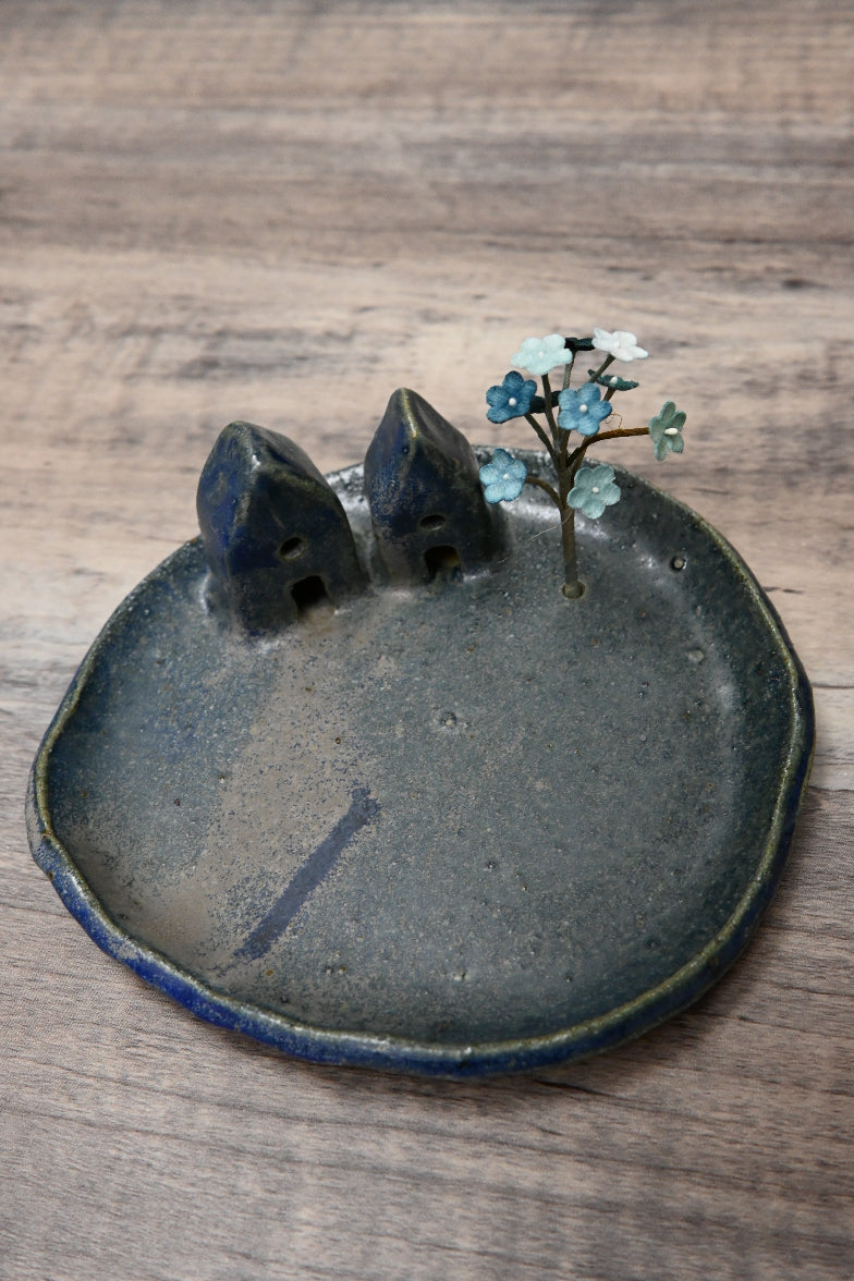 花樹與兩間屋｜置物小碟｜線香碟