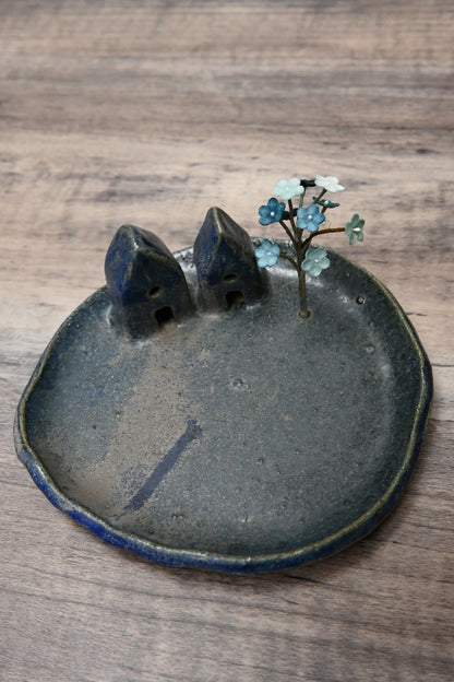 花樹與兩間屋｜置物小碟｜線香碟