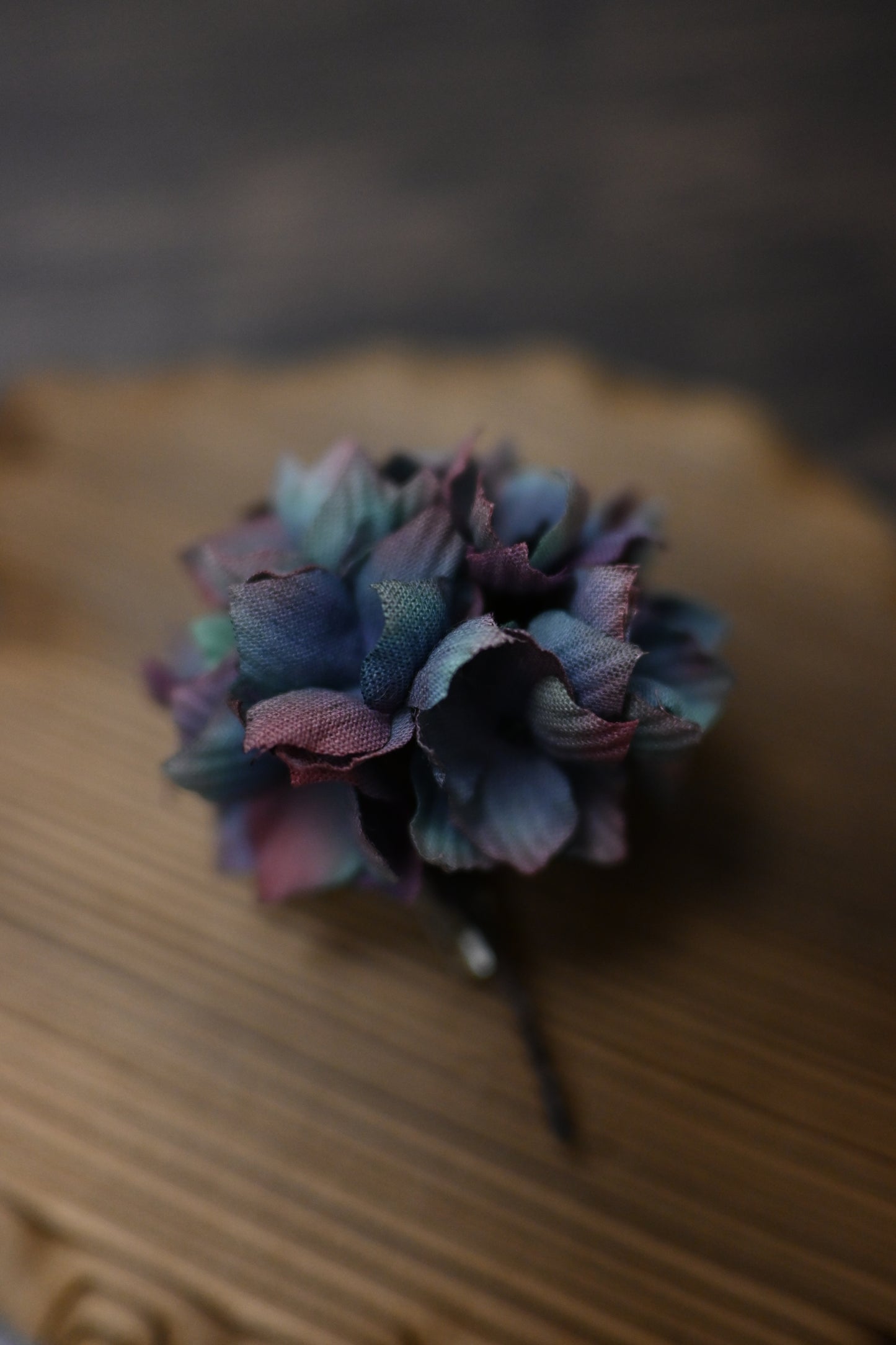 繡球花心口針班