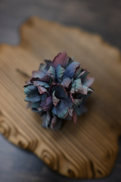 繡球花心口針班