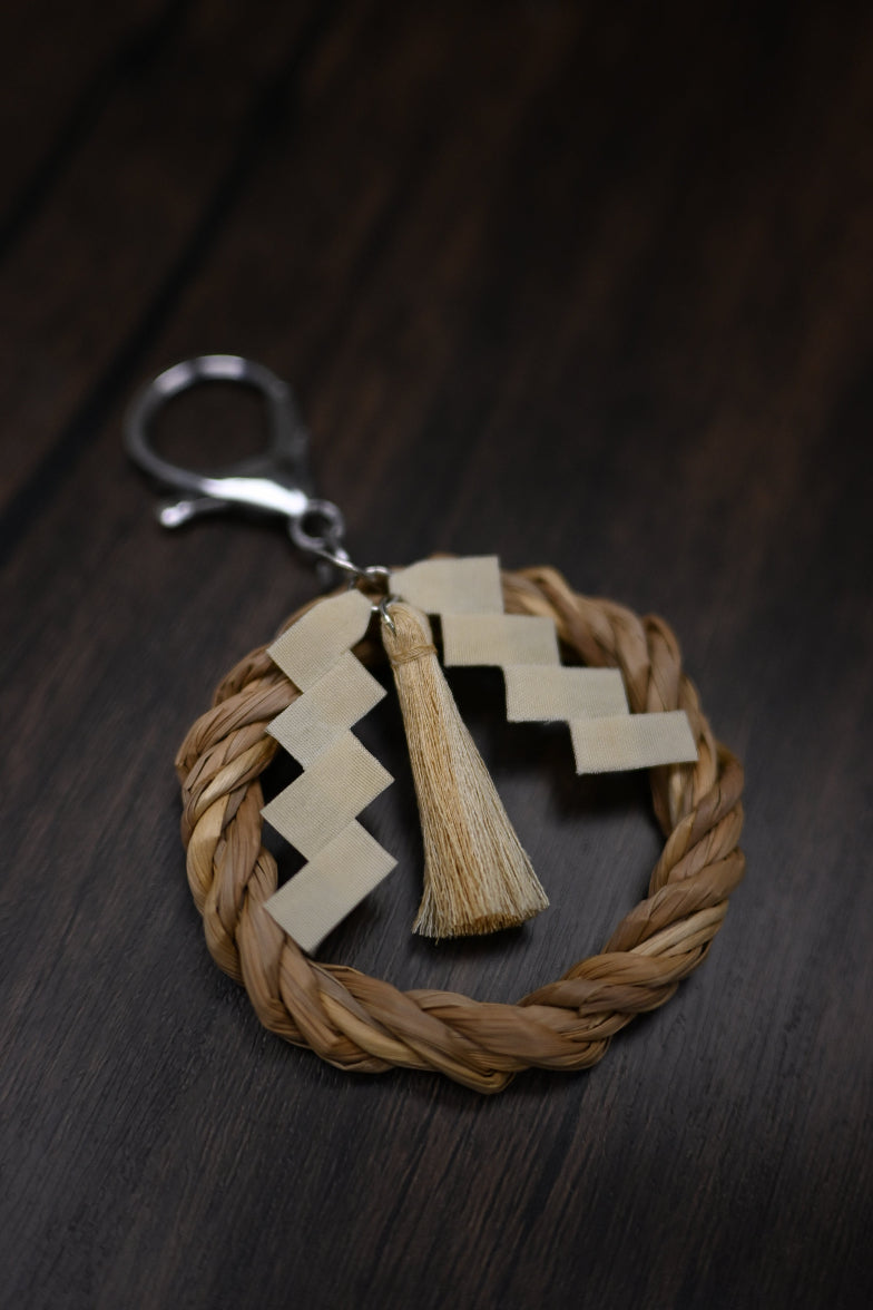 台灣藺草注連繩｜匙扣