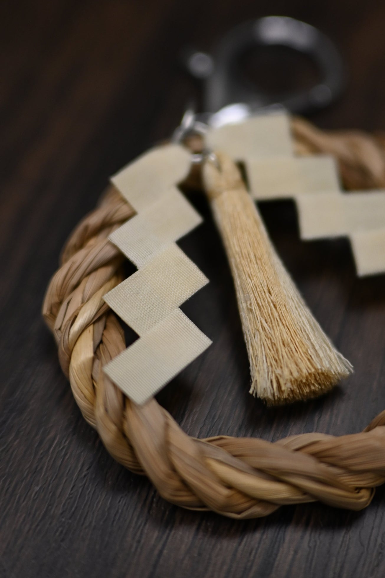 台灣藺草注連繩｜匙扣