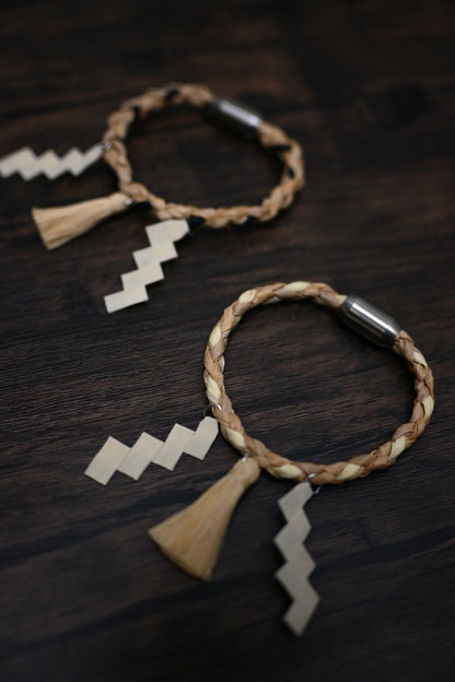 台灣藺草注連繩｜手環