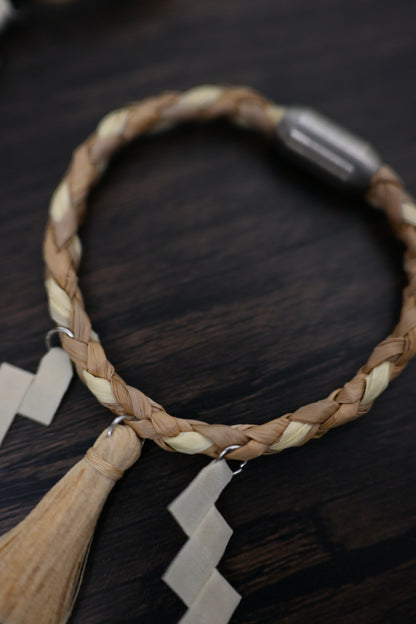 台灣藺草注連繩｜手環