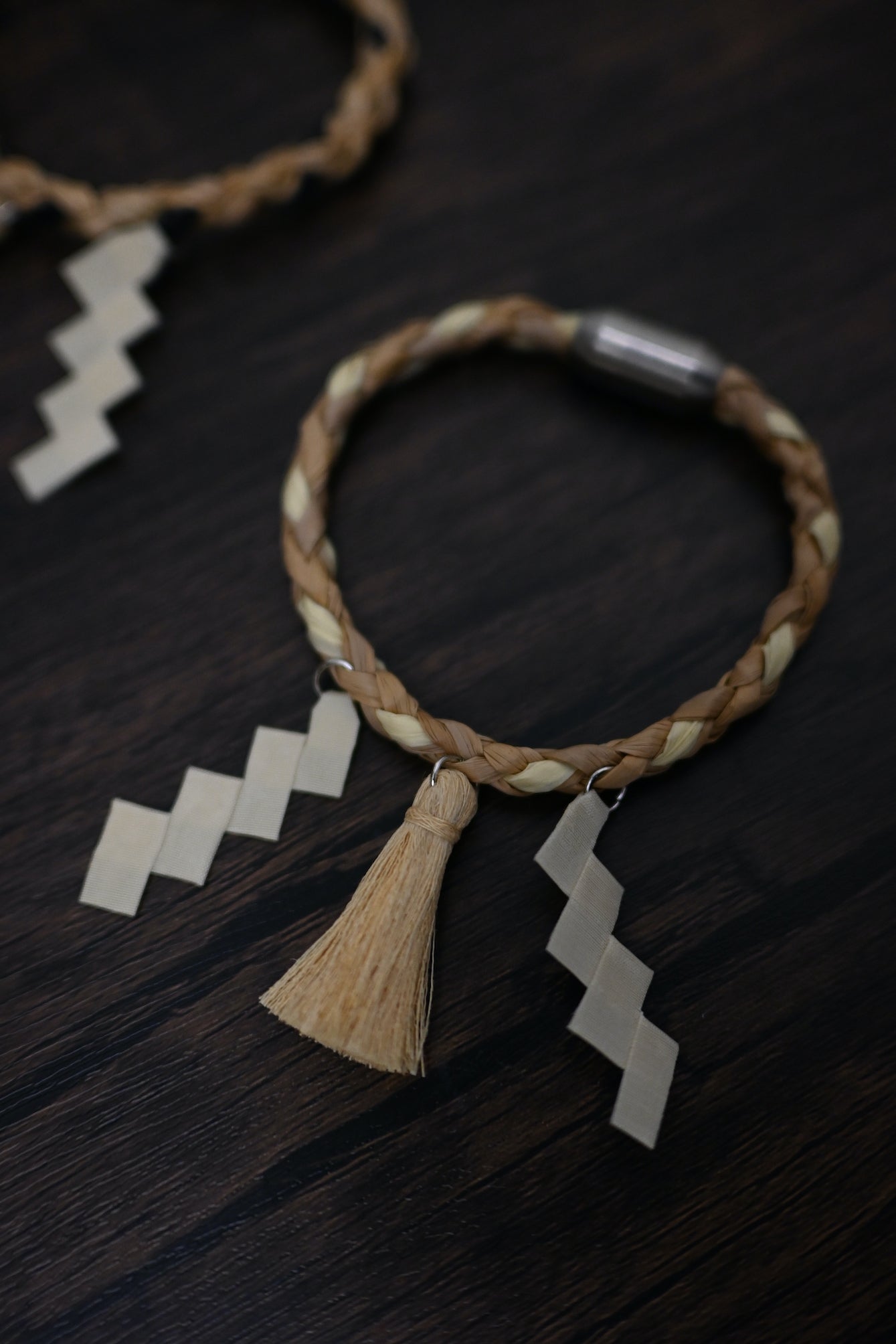 台灣藺草注連繩｜手環