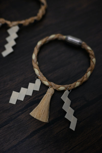 台灣藺草注連繩｜手環