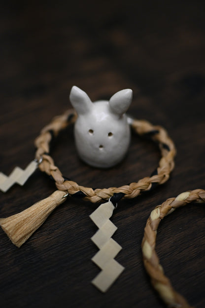 台灣藺草注連繩｜手環