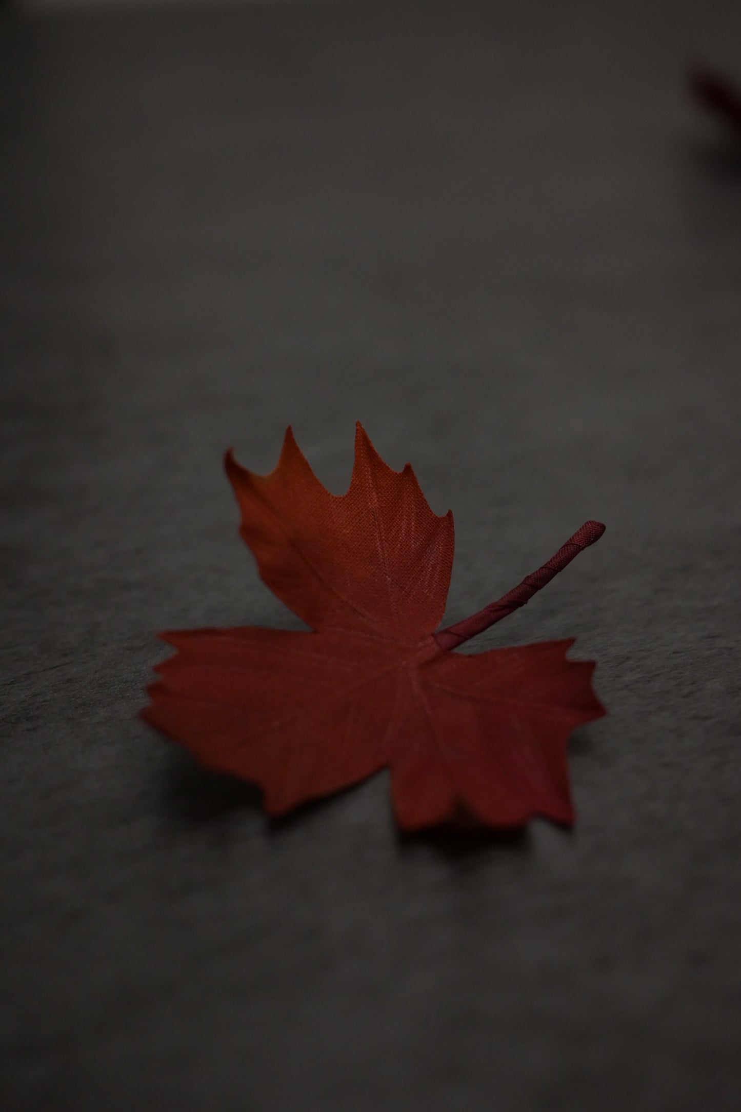 秋至｜紅葉心口針