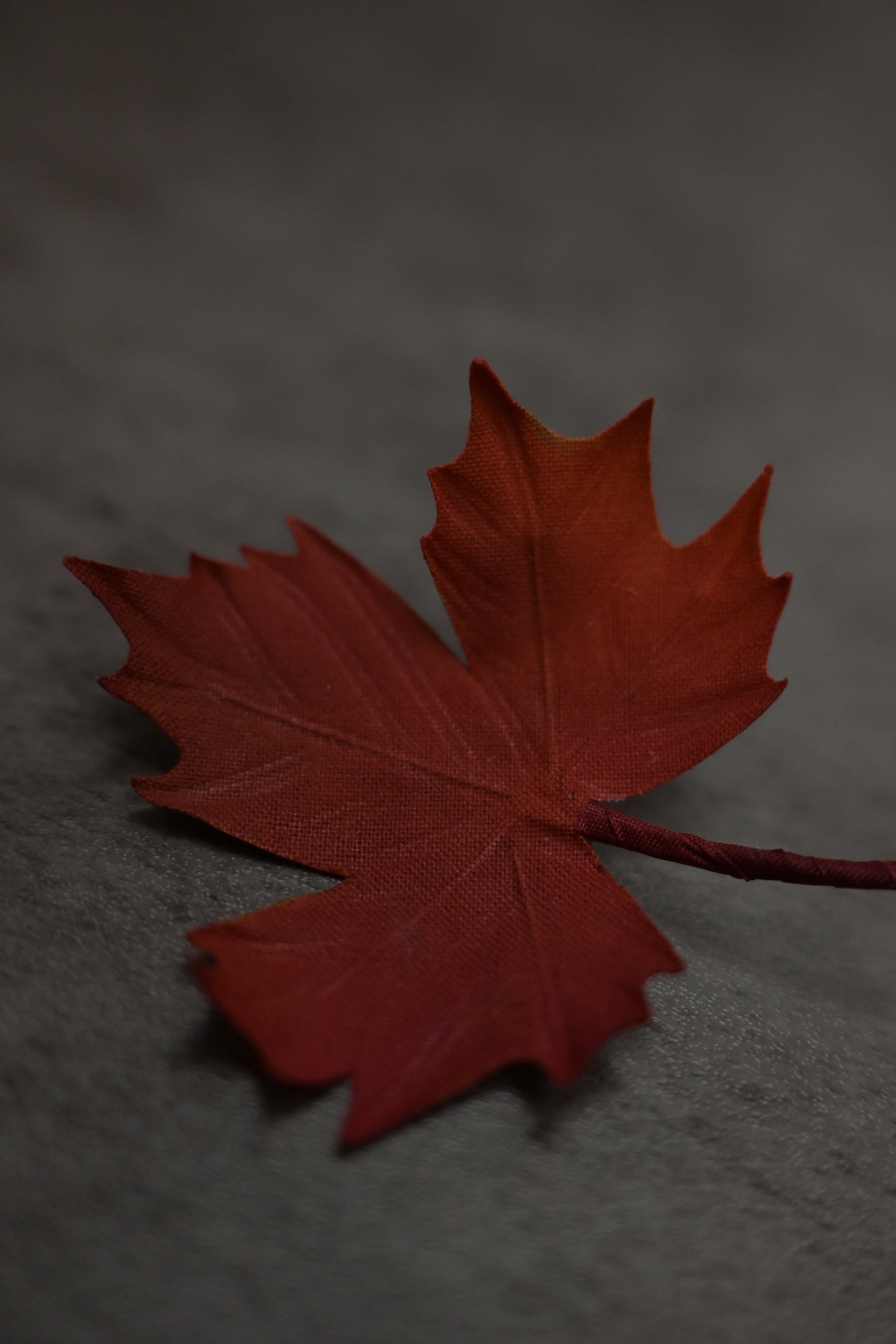 秋至｜紅葉心口針